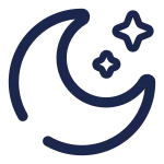 Moon Stars SVG Icon